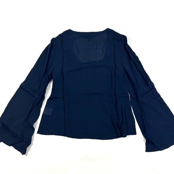 New ModCloth Bells and Giggles Long Sleeve Blouse - Picture 3 of 7